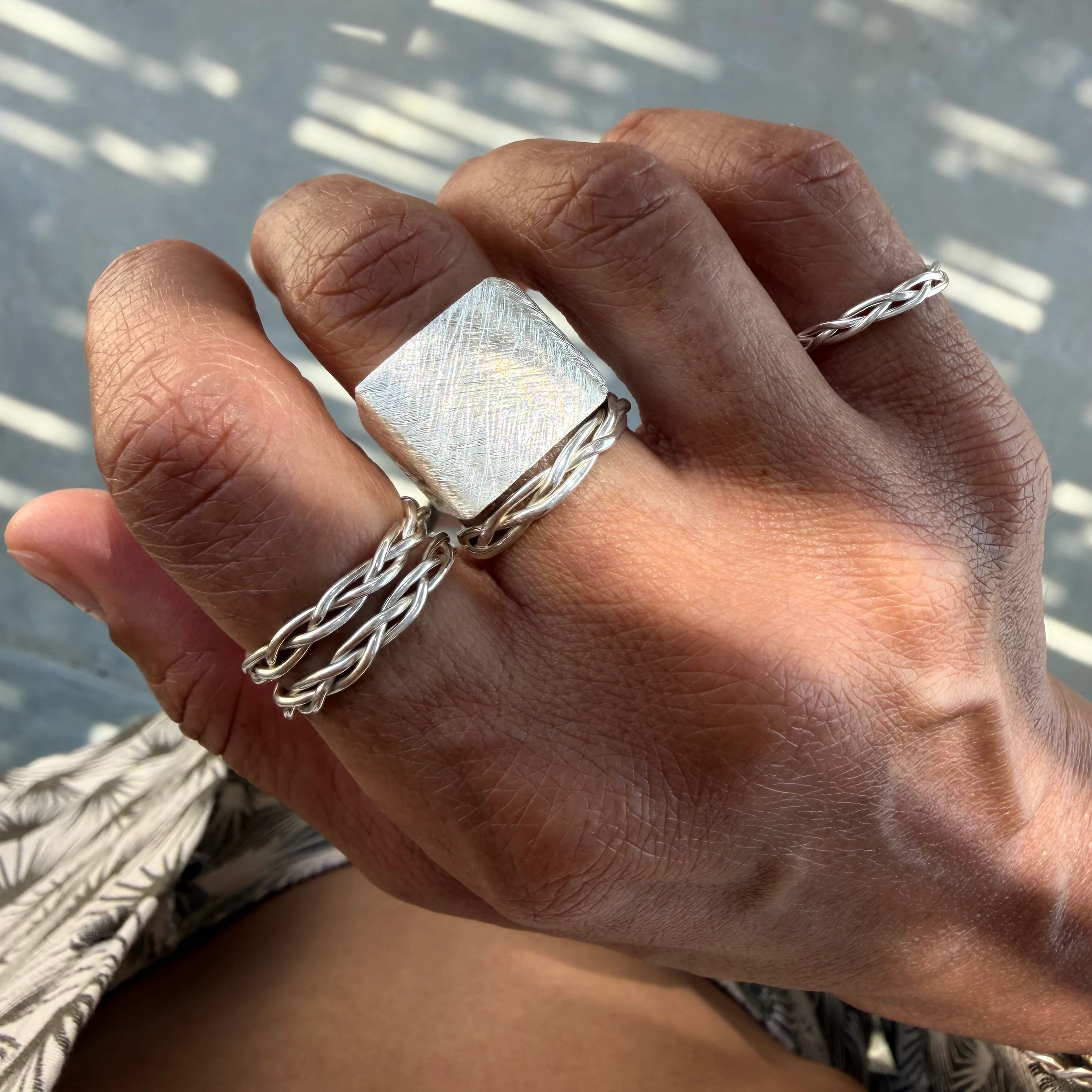 Silver Braid Ring - Image 12