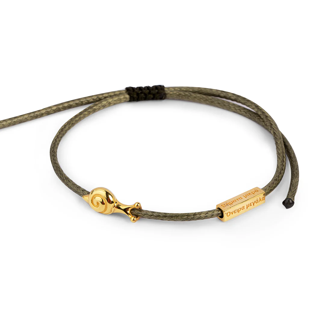 Gold Plated “Snail” Talisman 2026 Bracelet